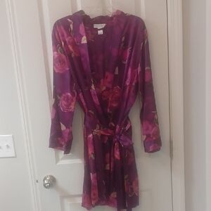 MORGAN TAYLOR FLORAL  ROBE